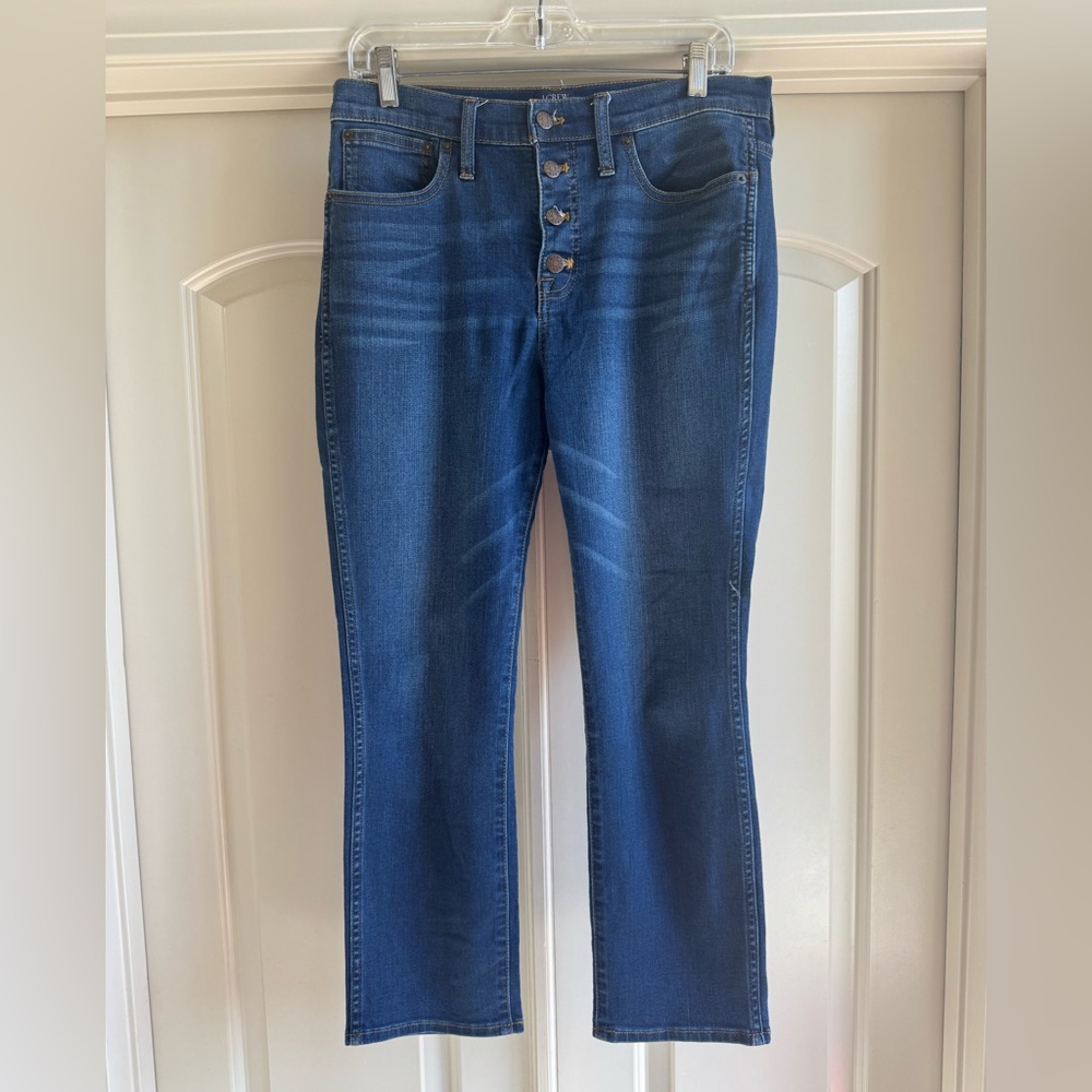 J Crew | High Rise Vintage Straight Jeans | size 29
